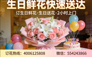 北京房山区订生日鲜花生日送花